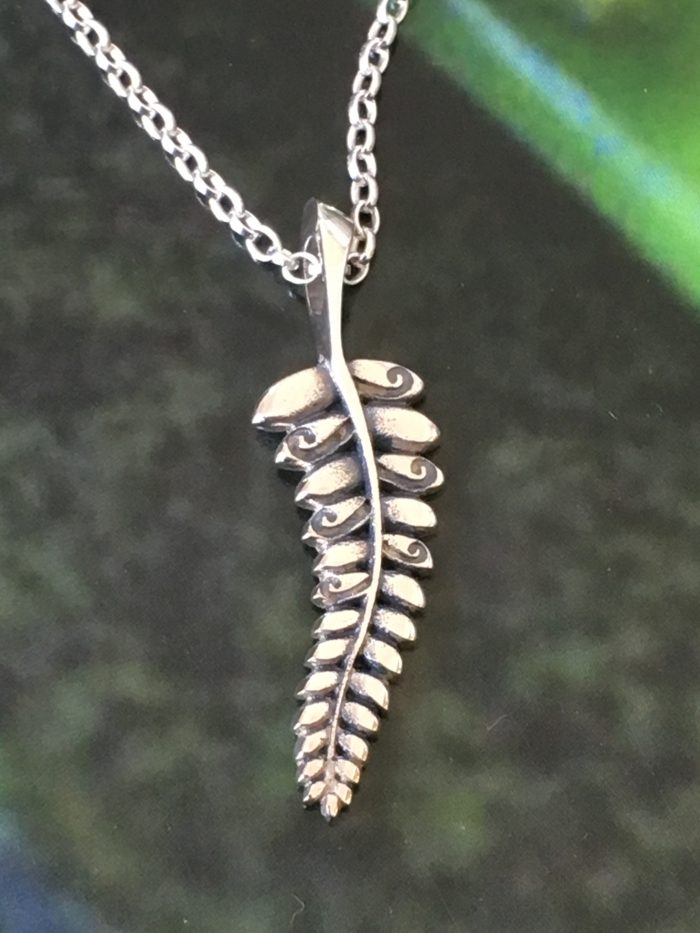 Silver Fern Pendant