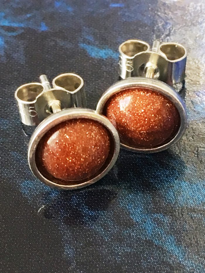 Goldstone Studs