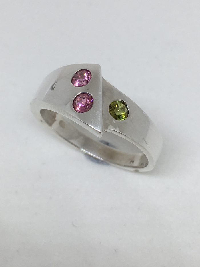 Silver Tourmaline Wrap Ring - Image 2