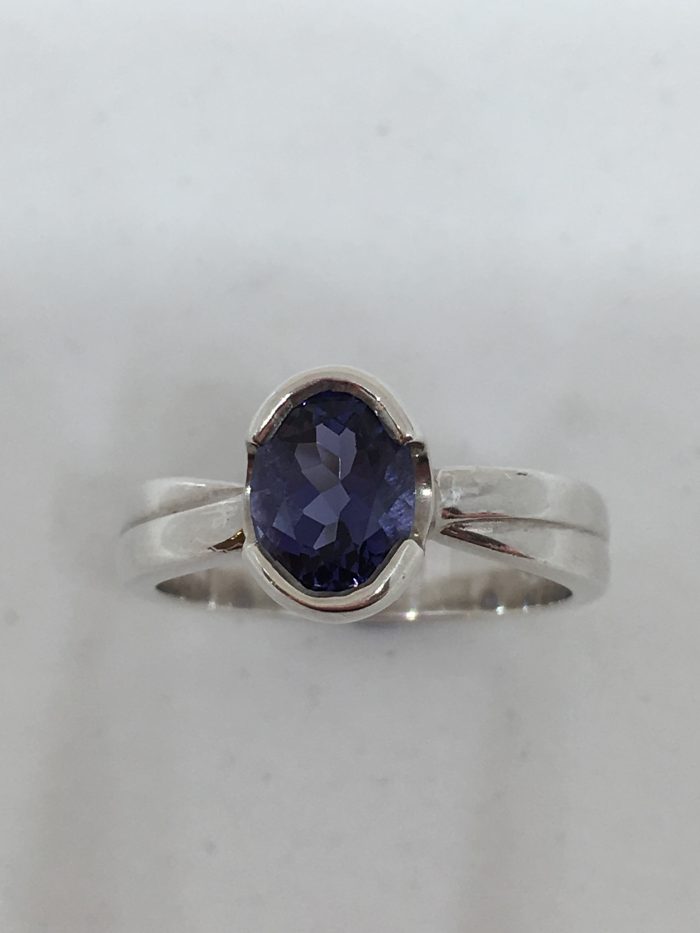 Iolite Ring