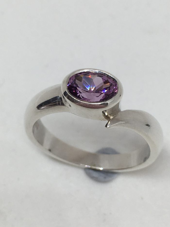 Silver Spinel Ring - Image 2