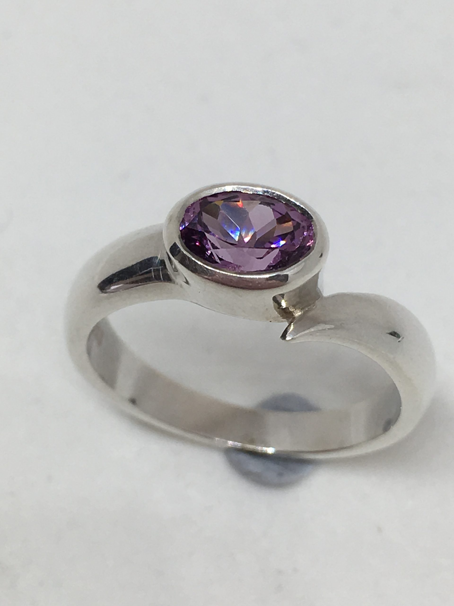 Silver Spinel Ring - Andrea Spicer