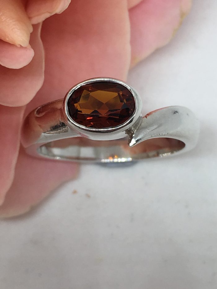Madeira Citrine Ring - Image 2