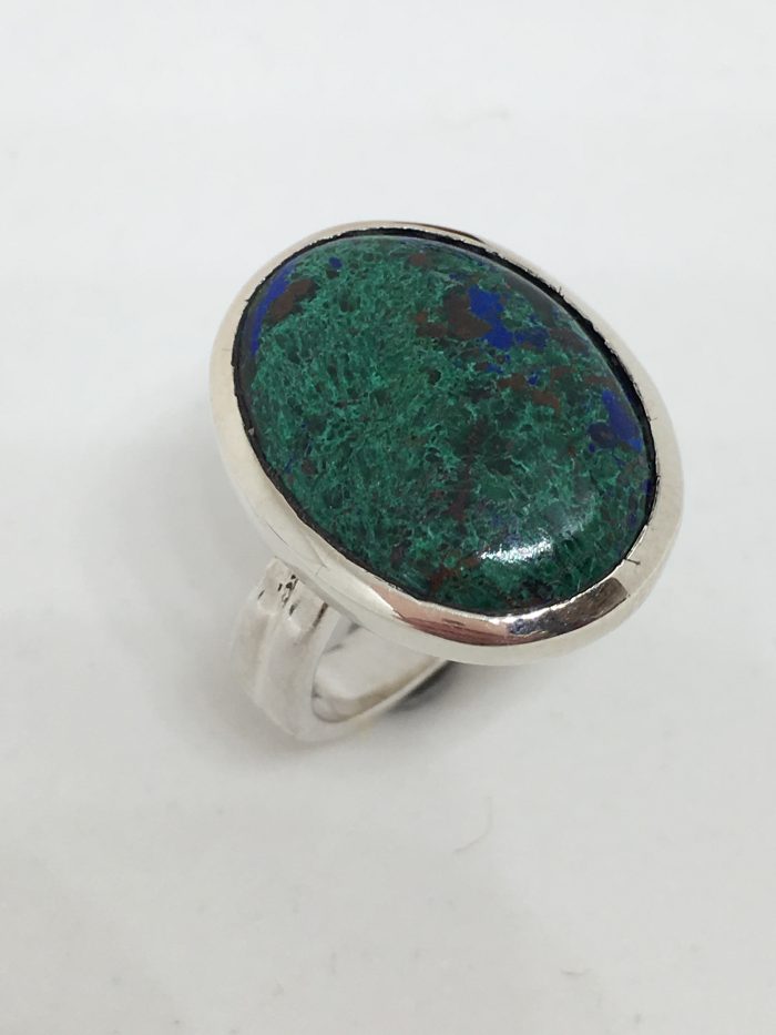 Azurite/Malachite Ring