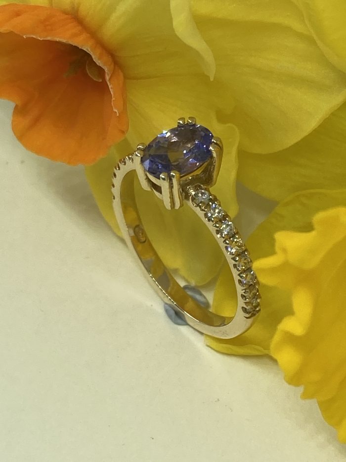 Sapphire and Diamond Ring - Image 2