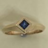 Square Sapphire Ring - Image 2