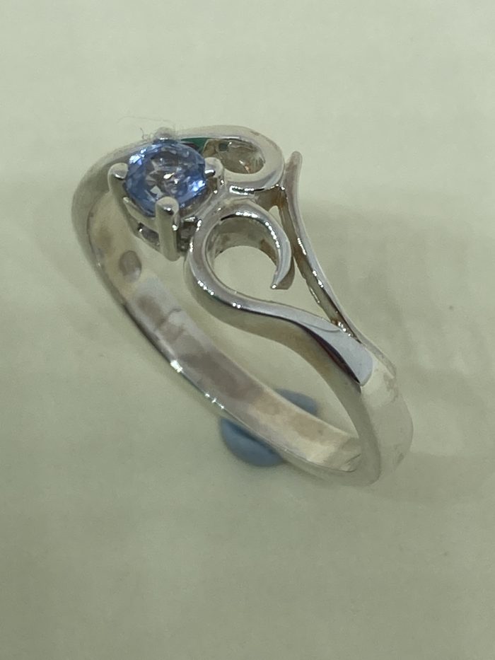 Sapphire Koru Ring - Image 2