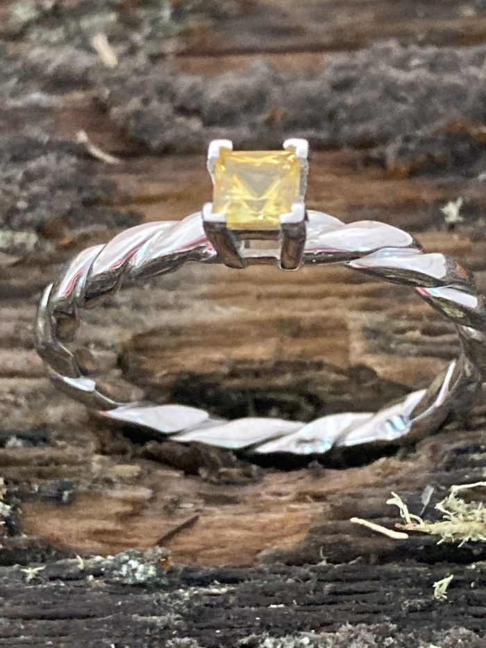 Yellow Sapphire Ring