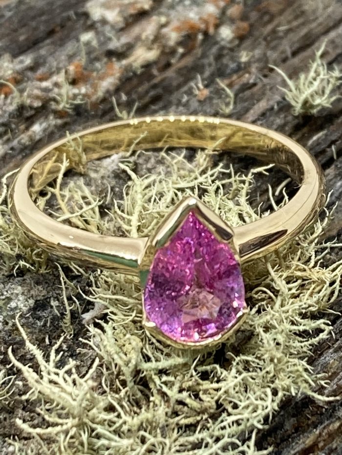 Pink Sapphire Ring