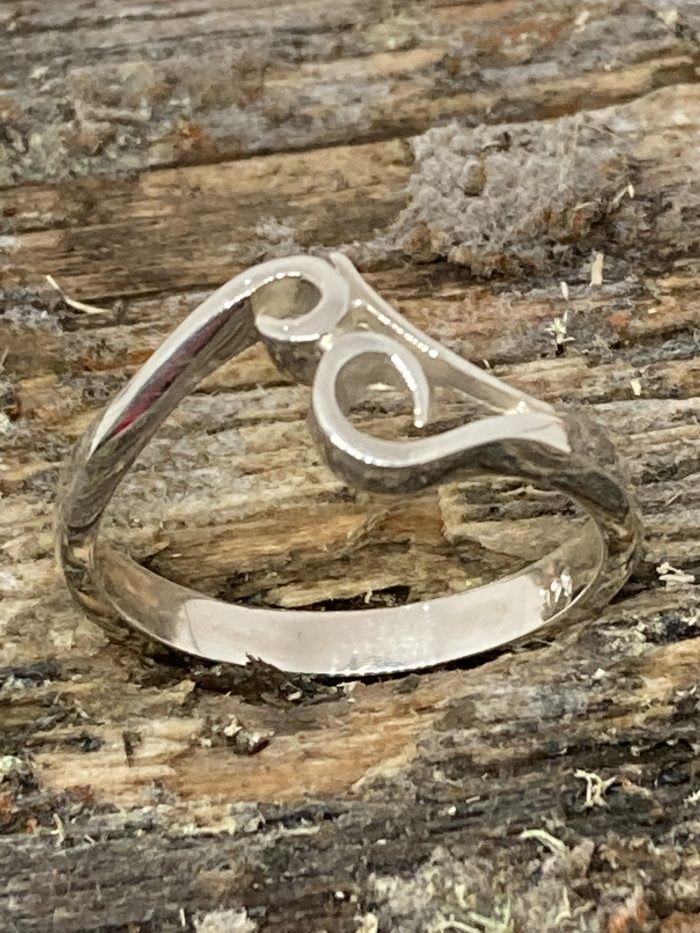 Silver Koru Ring - Image 2