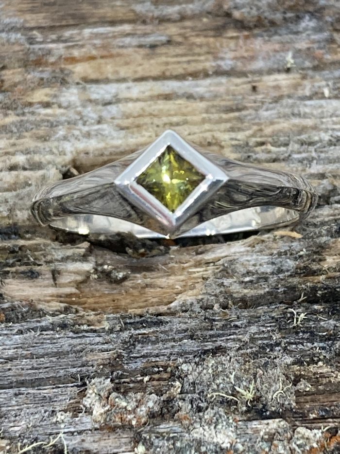 Green Tourmaline Ring