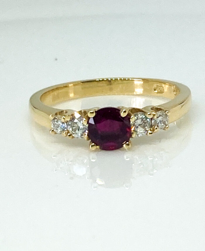 Ruby & Diamond Ring - Image 4