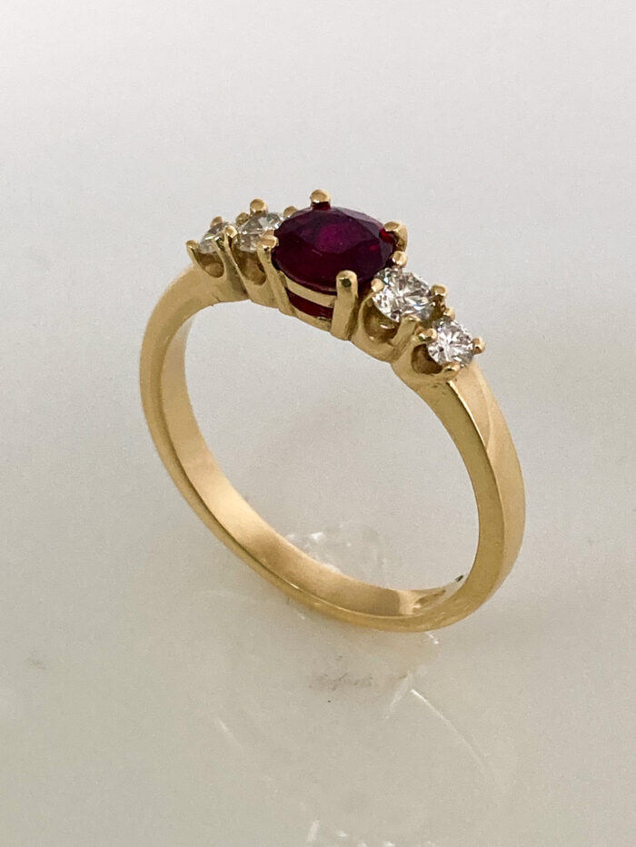 Ruby & Diamond Ring - Image 2