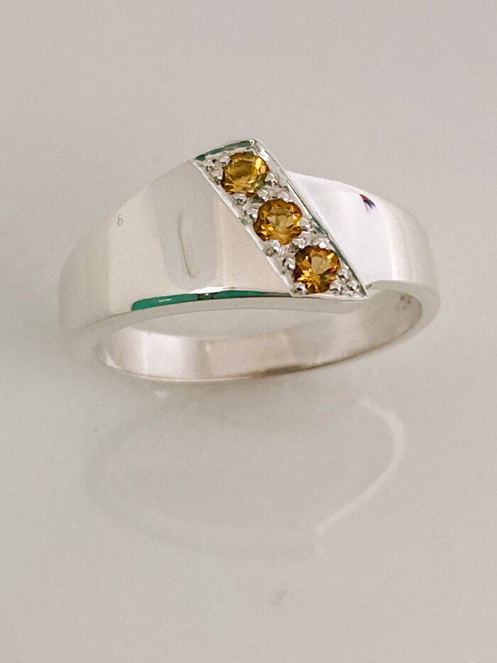 Citrine Wrap Ring
