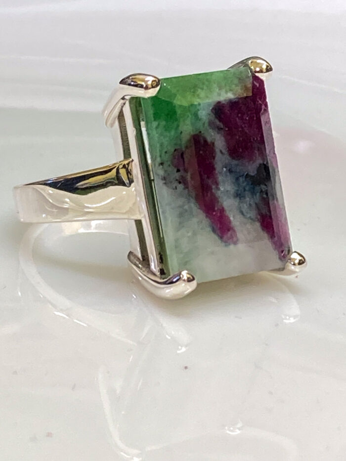 Ruby in Zoisite Ring - Image 2
