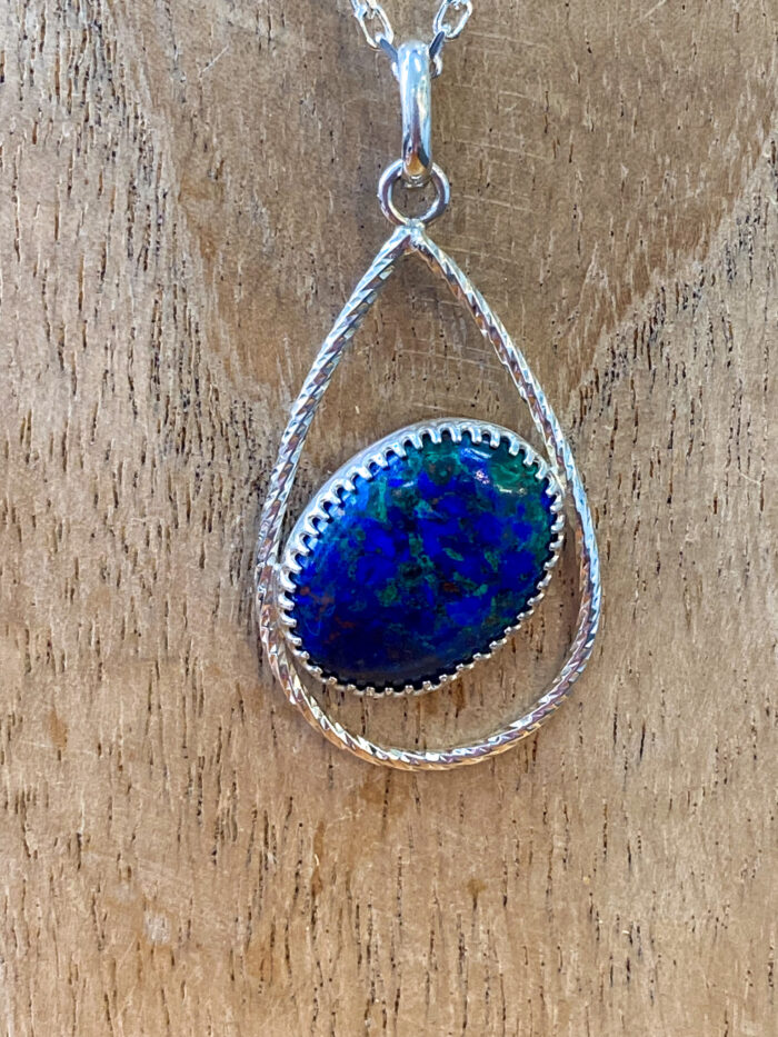 Azurite Malachite Pendant