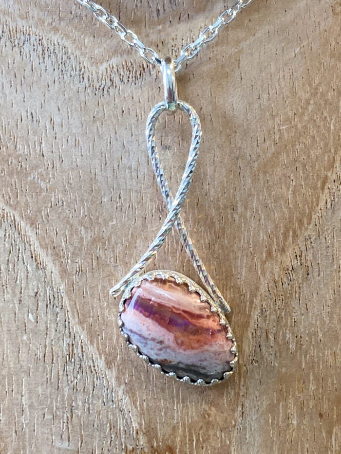 Fire Agate Pendant