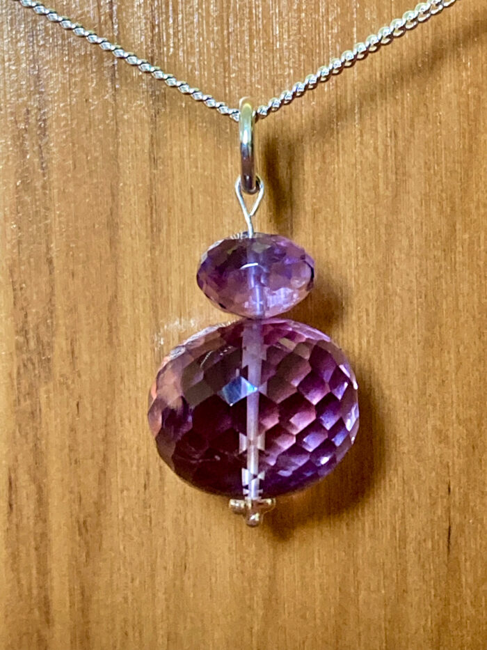 Amethyst Bead Pendant