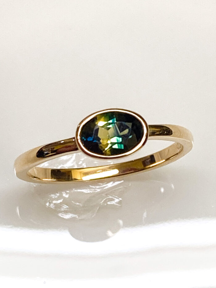 Parti-Colour Sapphire Ring