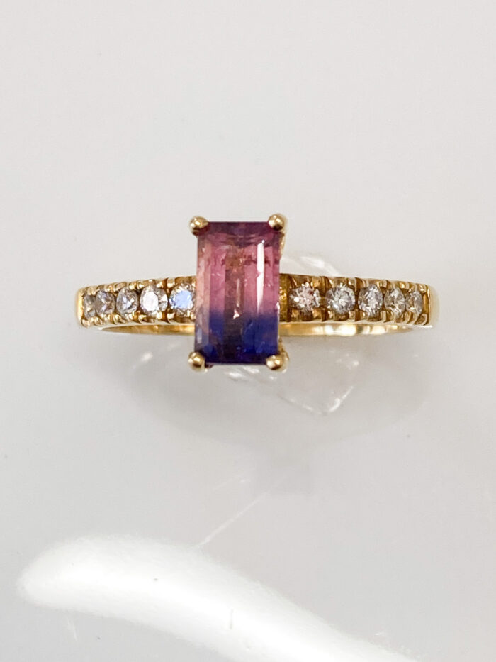 Winza Bi-Colour Sapphire Ring