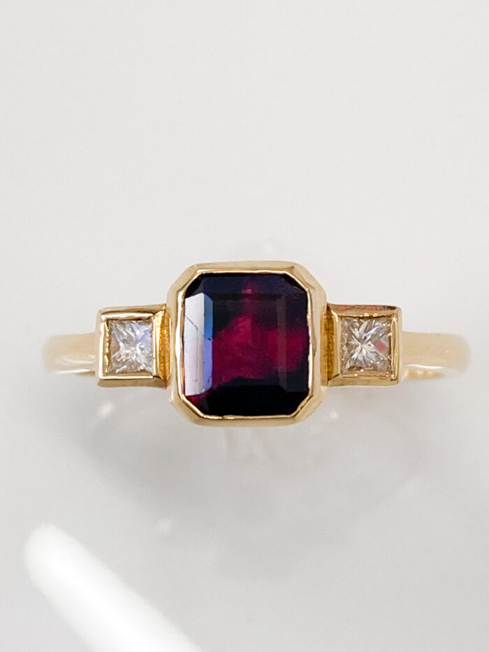 Winza Ruby Sapphire Ring