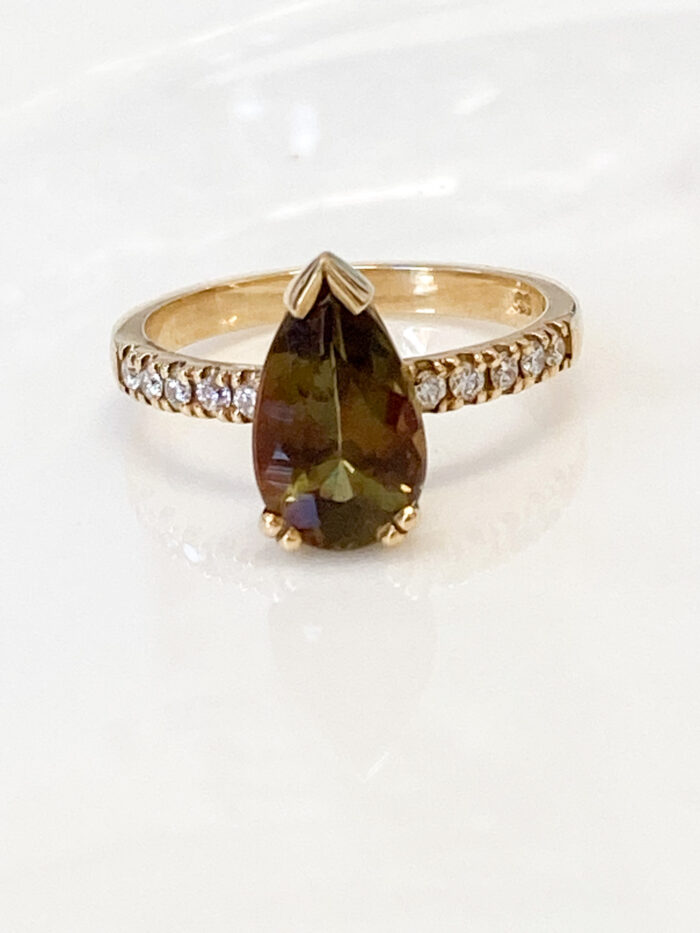 Andalusite & Diamond Ring - Image 5