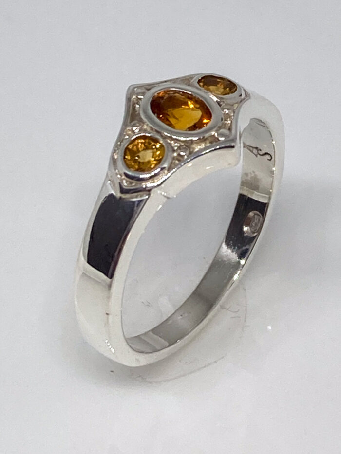 Citrine Art Deco Ring - Image 2