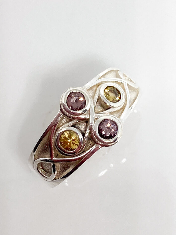Celtic Zircon Ring - Image 3