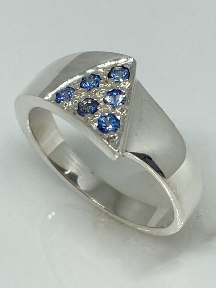 Sapphire Wrap Ring - Image 4