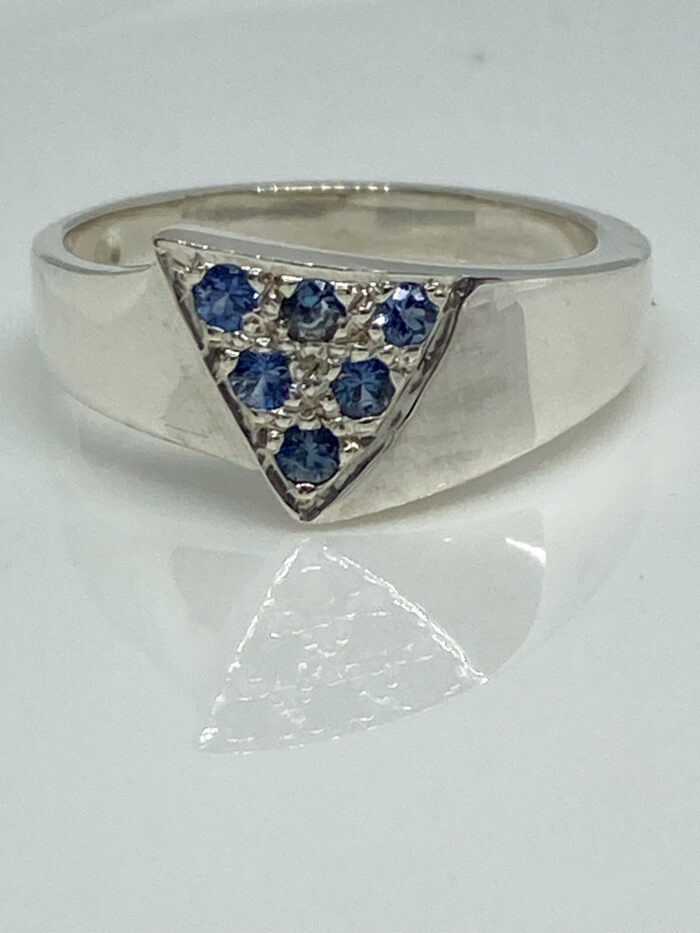 Sapphire Wrap Ring - Image 3
