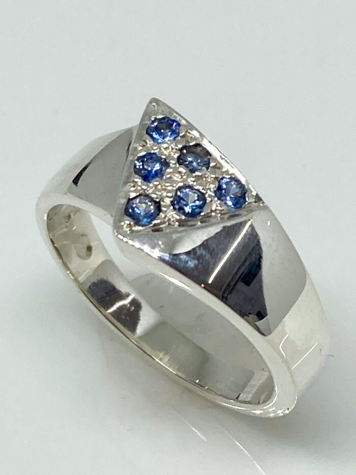 Sapphire Wrap Ring - Image 2